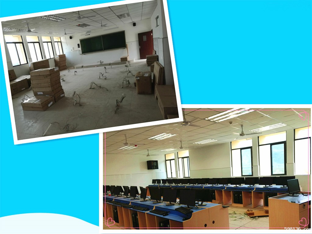 大四中各功能室推进建设中